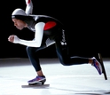 Long track speed skater Shani Davis.